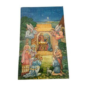 Vintage Current Christmas The Story of Christmas Paper Pop up Advent Calendar 19